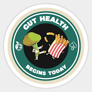 Gut health Sticker